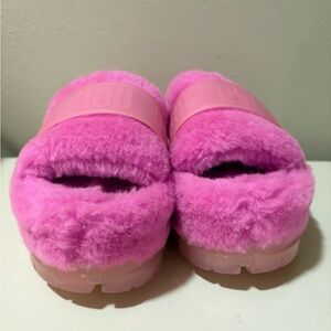 Women's UGG Fluffita Clear Wool Blend Slippers
